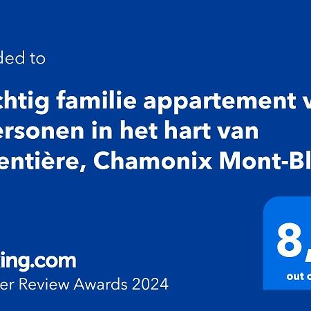 Prachtig Familie Appartement Voor 6 Personen In Het Hart Van Argentiere, Chamonix Mont-Blanc Exterior foto